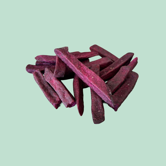 Lila Süßkartoffelchips